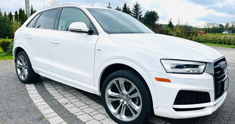Audi Q3 cena 85900 przebieg: 124990, rok produkcji 2018 z Łuków małe 436